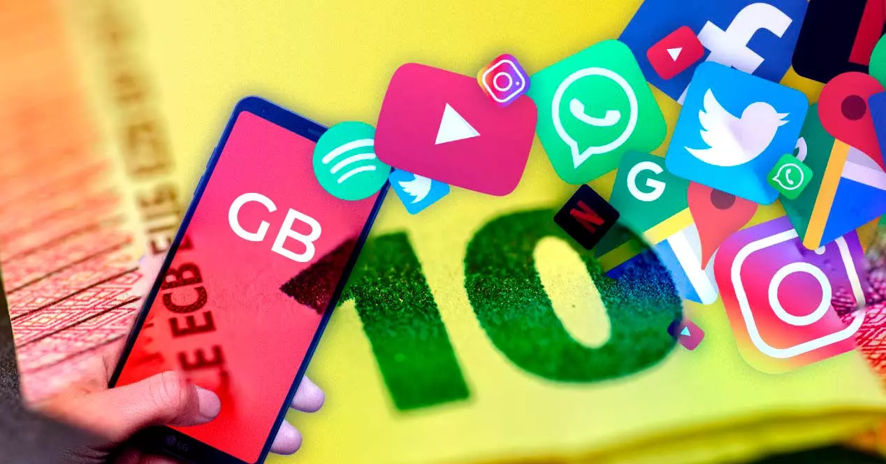 operators that give you the most gigabytes for 10 euros