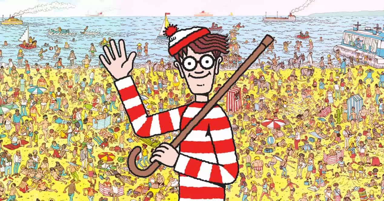 Hvor er Wally? Den mytiske litterære serie at spille