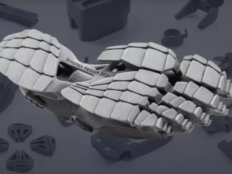 They create 3D printed sneakers that leave a "very beast" footprint