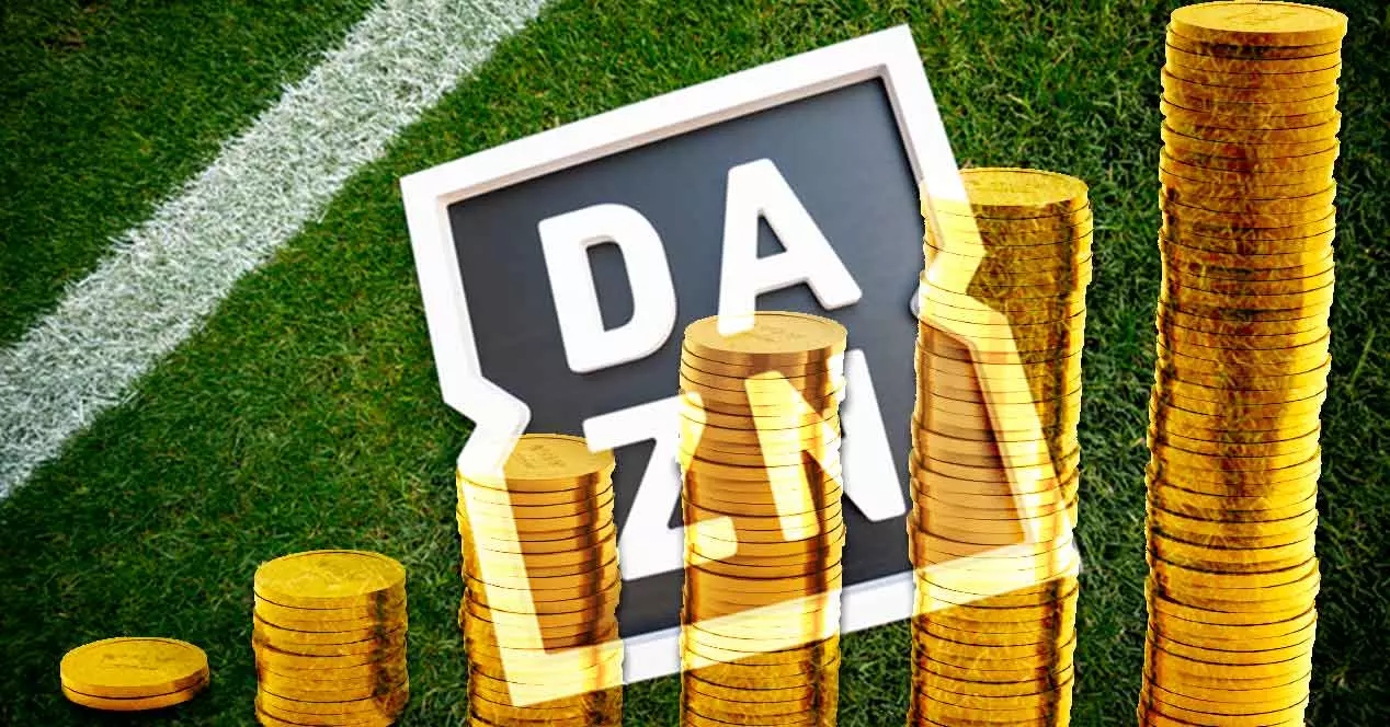 DAZN zou verschillende opties hebben om voetbal te kijken of een account te delen