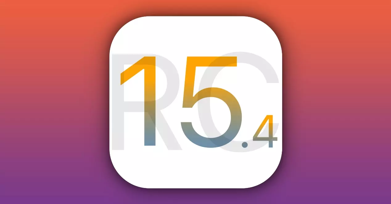 iOS 15.4 and company about to be released