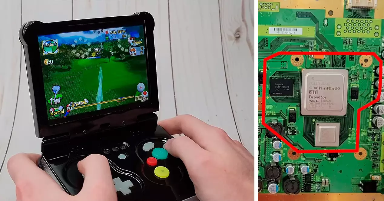 Create a portable GameCube by cutting a Wii into pieces