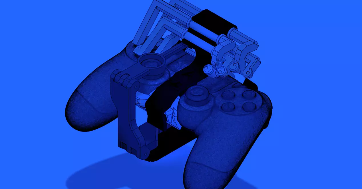PS4-ohjain on valmistettu pelaamaan yhdellä kädellä