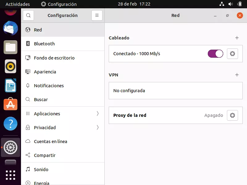 Conexión remote en Ubuntu