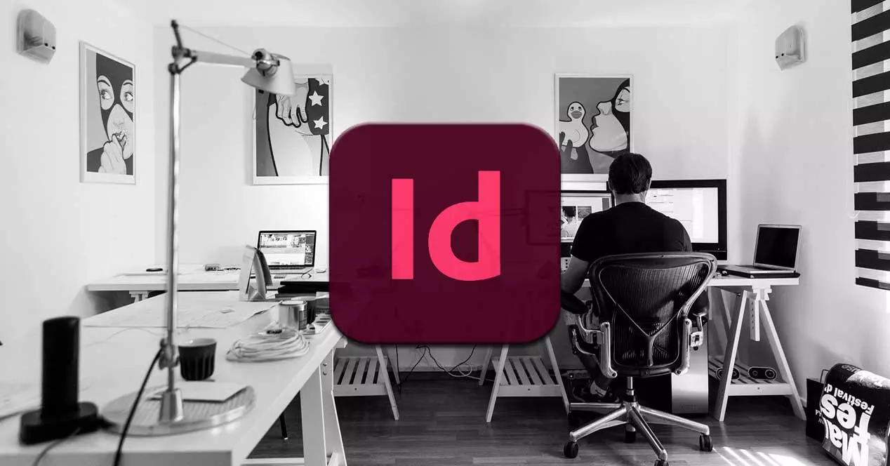 What types of projects can I design with InDesign