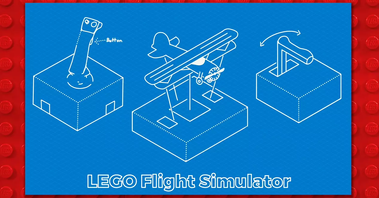 Deze vluchtsimulator is gemaakt... van LEGO's