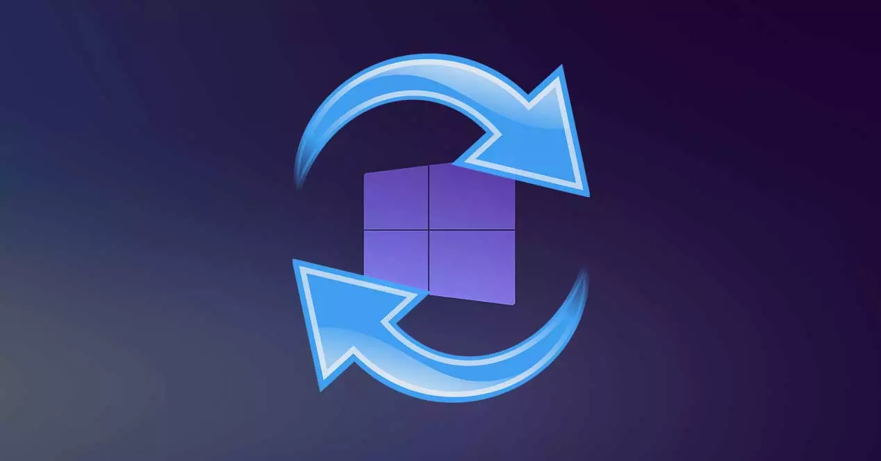 Baixe da nuvem ou reinstalação local do Windows