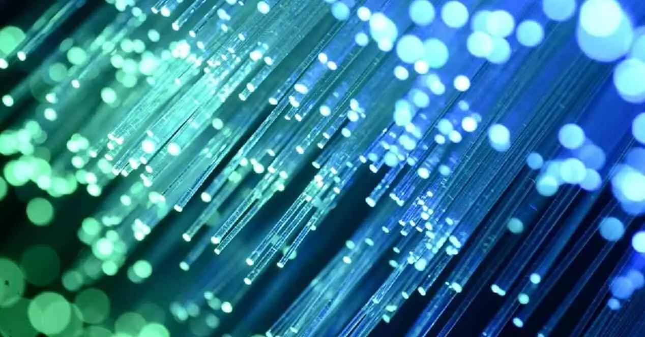 The maximum fiber speeds offered by each company