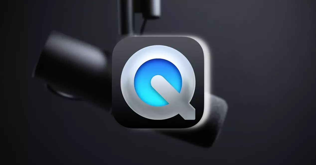 Een podcast opnemen met QuickTime op Mac
