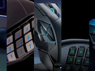Gaming mouse for MMO or MOBA