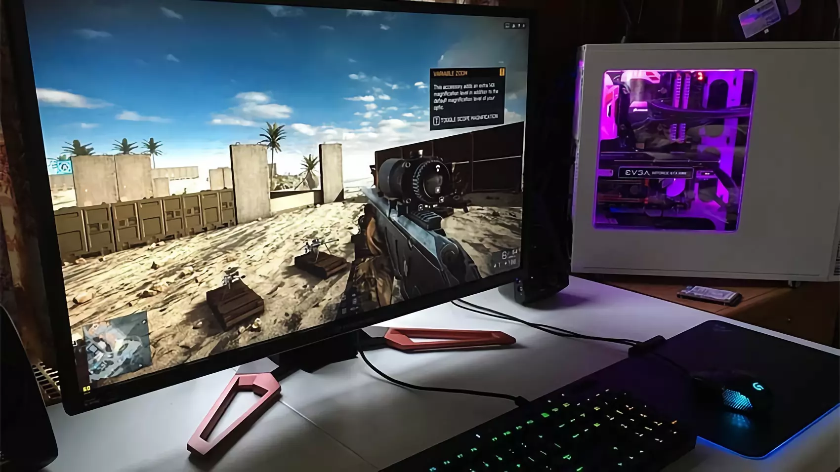 4K monitor or screen