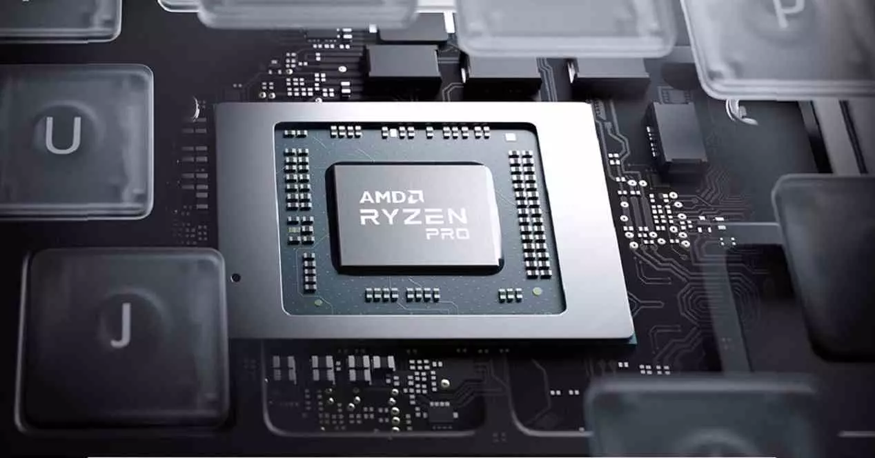 AMD Ryzen PRO 6000 til bærbare computere