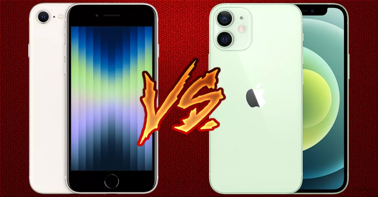 iPhone SE 2022 vs iPhone 12 mini