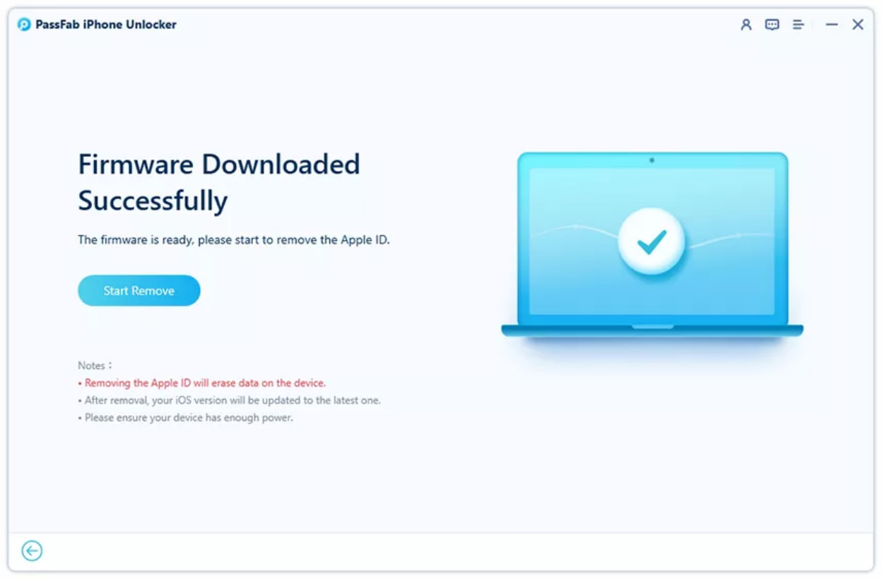 How to remove Apple ID using PassFab iPhone Unlocker