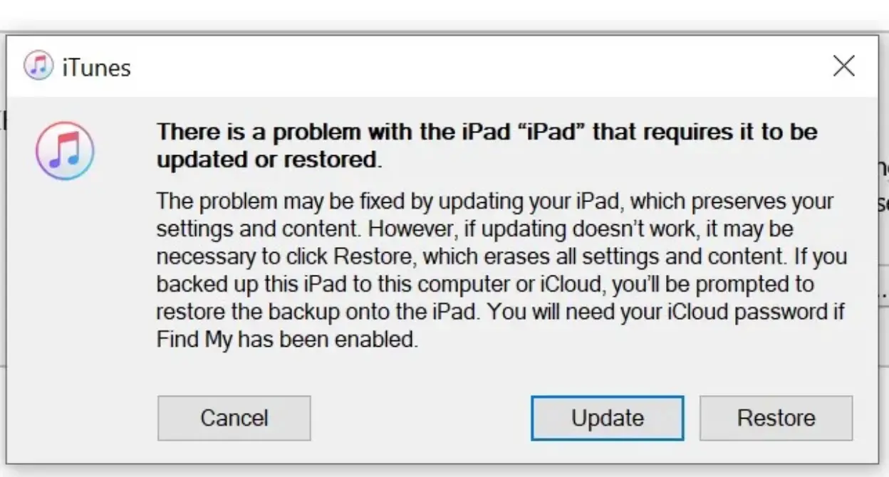 How to restore Apple ID using iTunes
