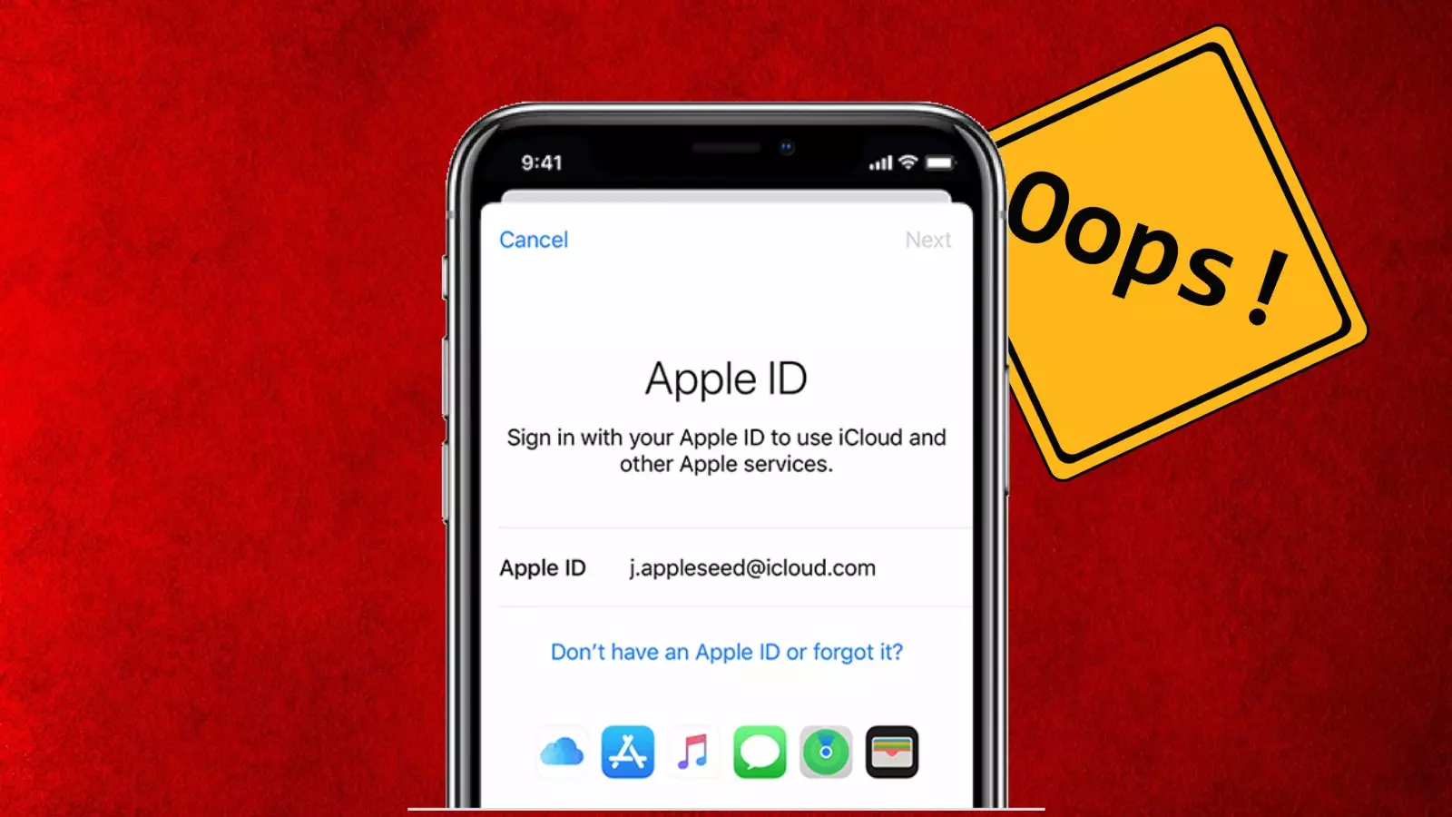 Problemen met Apple ID oplossen