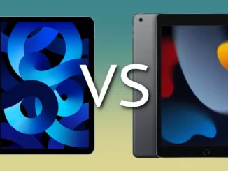 Comparație iPad Air 5 cu iPad a 9-a generație