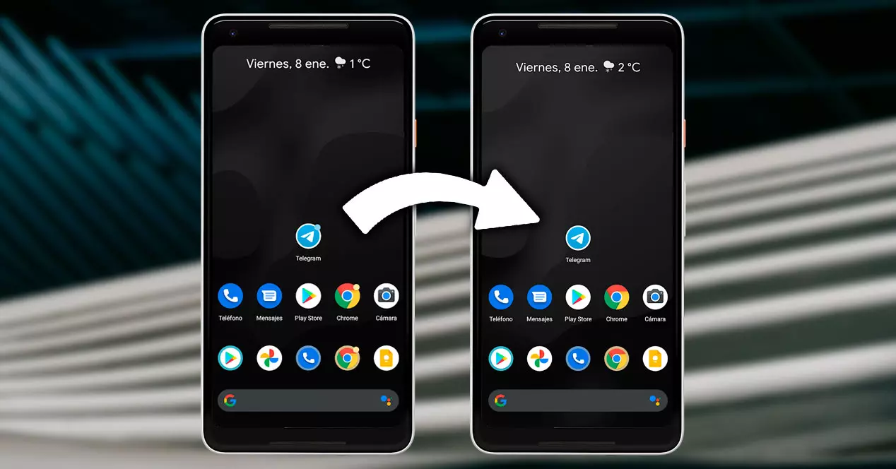 remove notification dots on Android and iOS