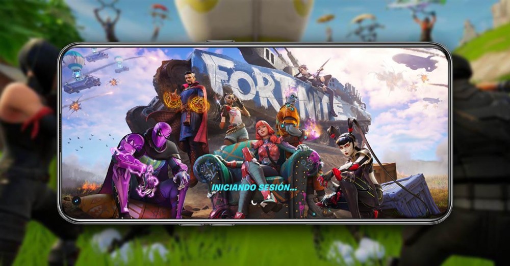 konfigurer Fortnite på mobil for å spille som en proff