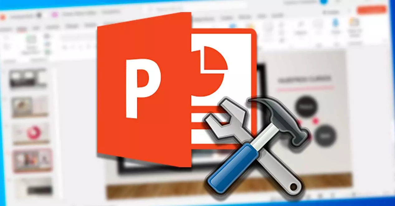 Er is een probleem opgetreden in PowerPoint met de inhoud