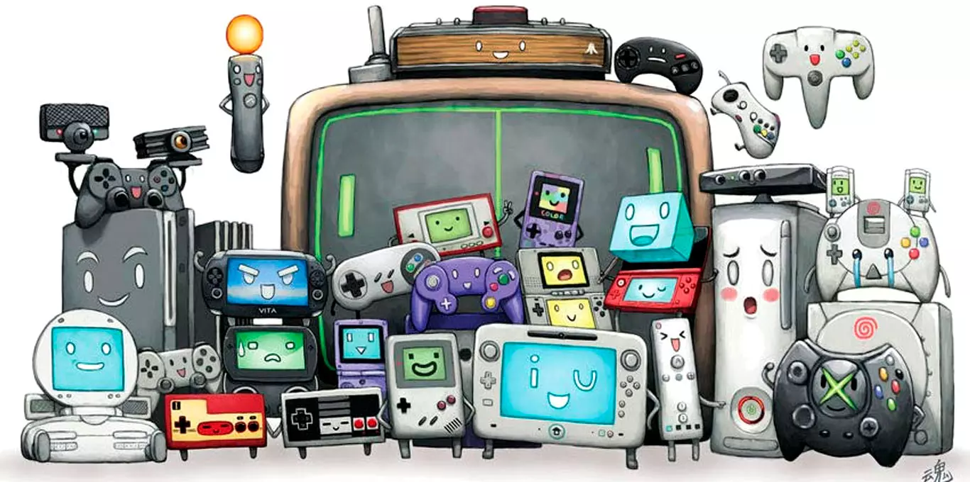 All generations of consoles: history, evolution and models