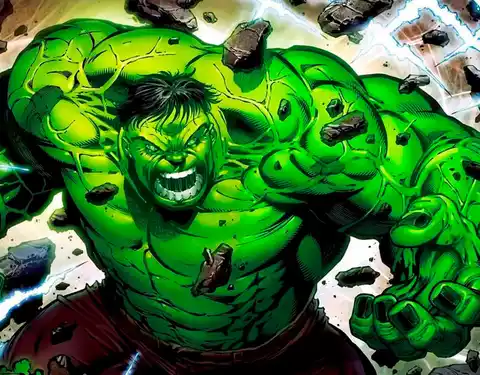 Hulk: oprindelse i tegneserierne