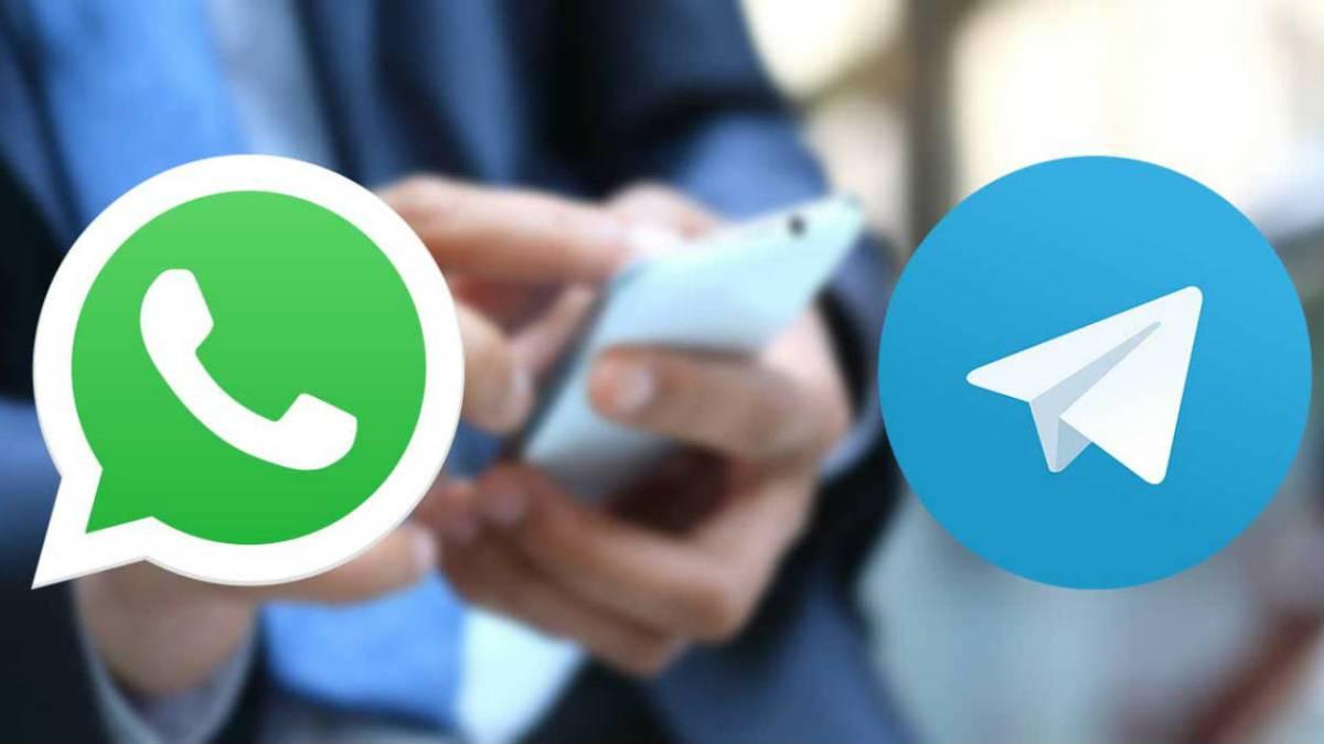 WhatsApp против телеграмм