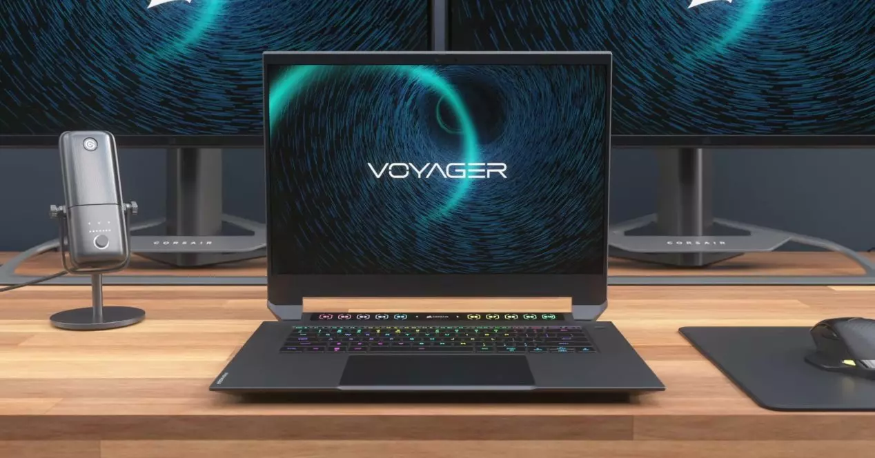 Corsair lance ses ordinateurs portables de jeu Voyager a1600 avec des puces AMD