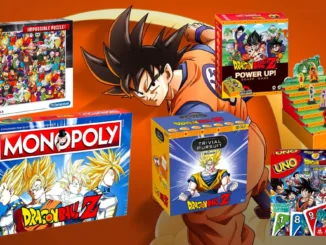 Dragon Ball Z board games: cards, board and puzzles