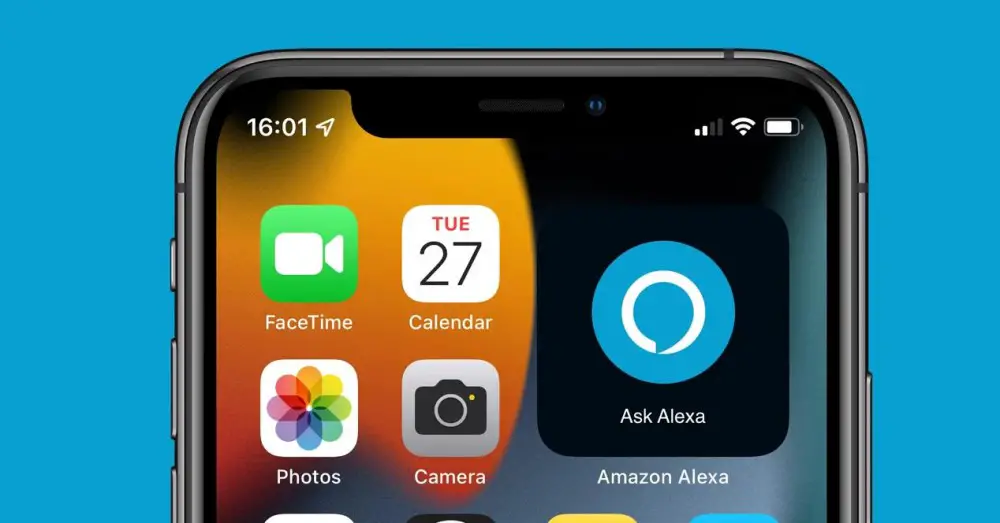 usa Alexa su iOS con iPhone: Widget per sostituire Siri