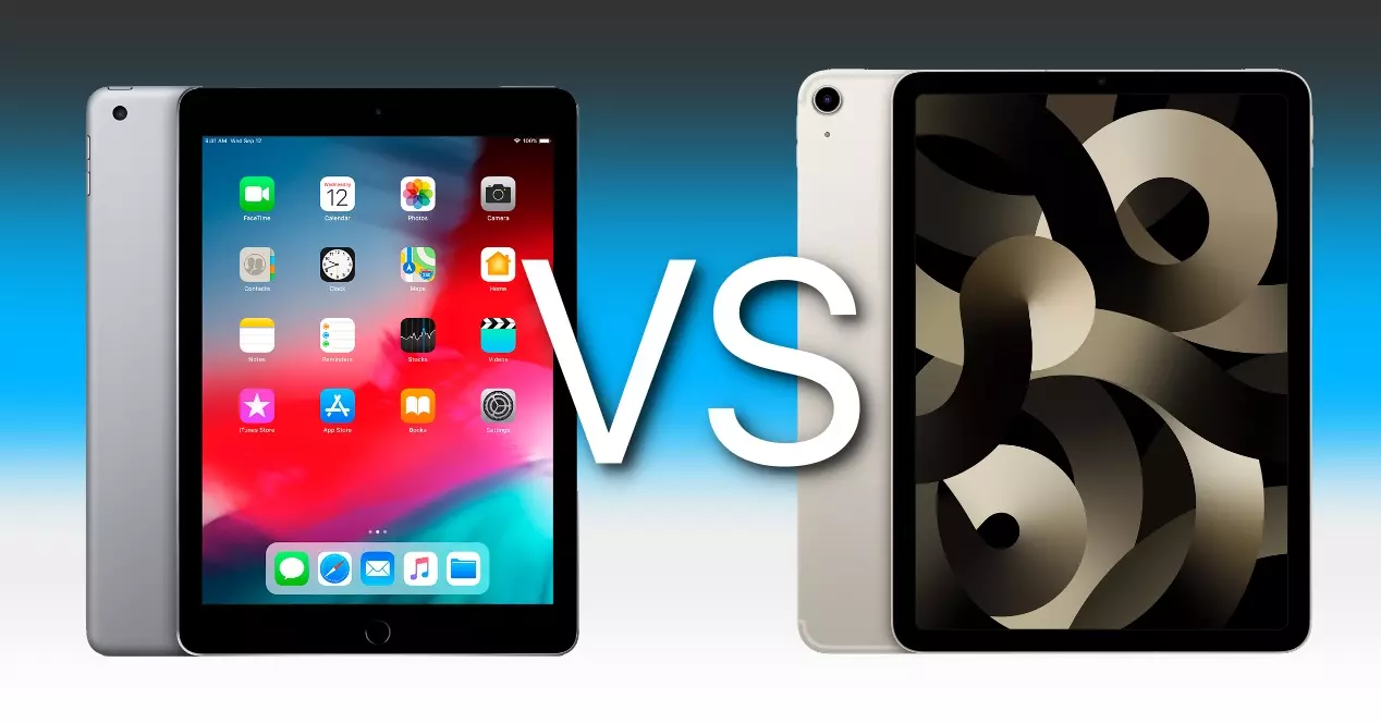 iPad 6ª geração vs iPad Air 5