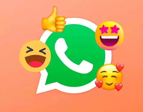 Reactions to messages on WhatsApp