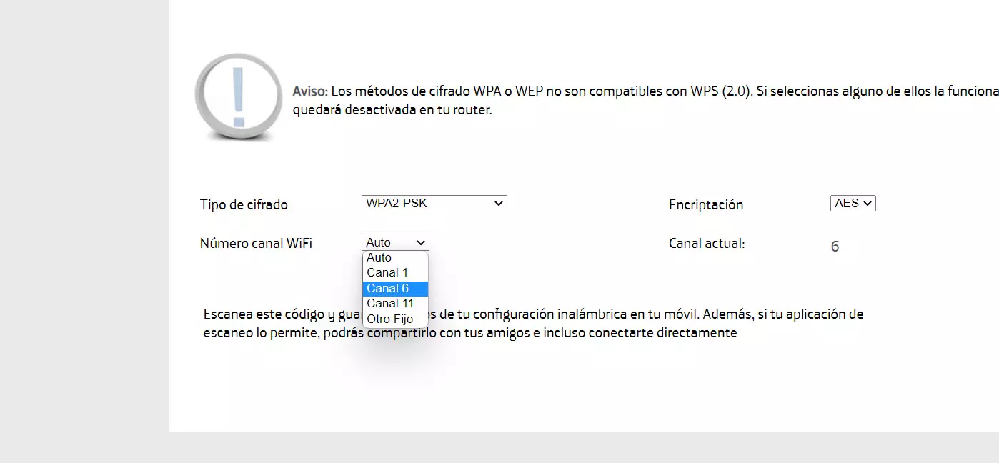 Cambiar el kanal med Wi-Fi på en router