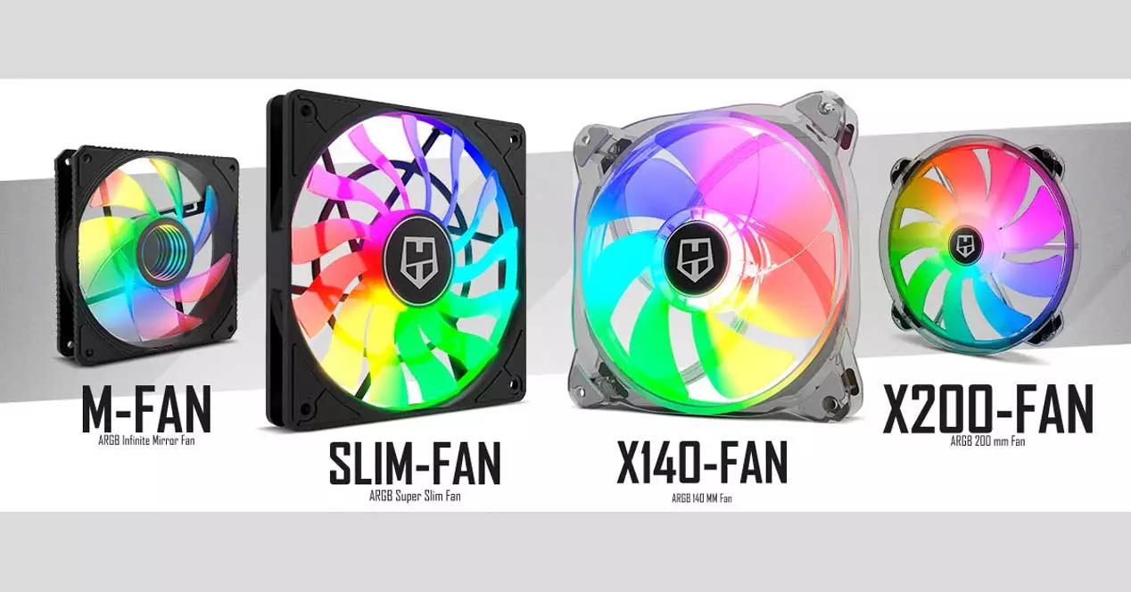 NOX renews its fan catalog with 4 new models