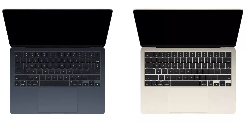 novas cores macbook air