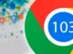 新しいGoogleChrome103が登場