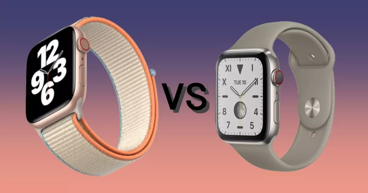 Apple Watch Series 5 contro Apple Watch SE