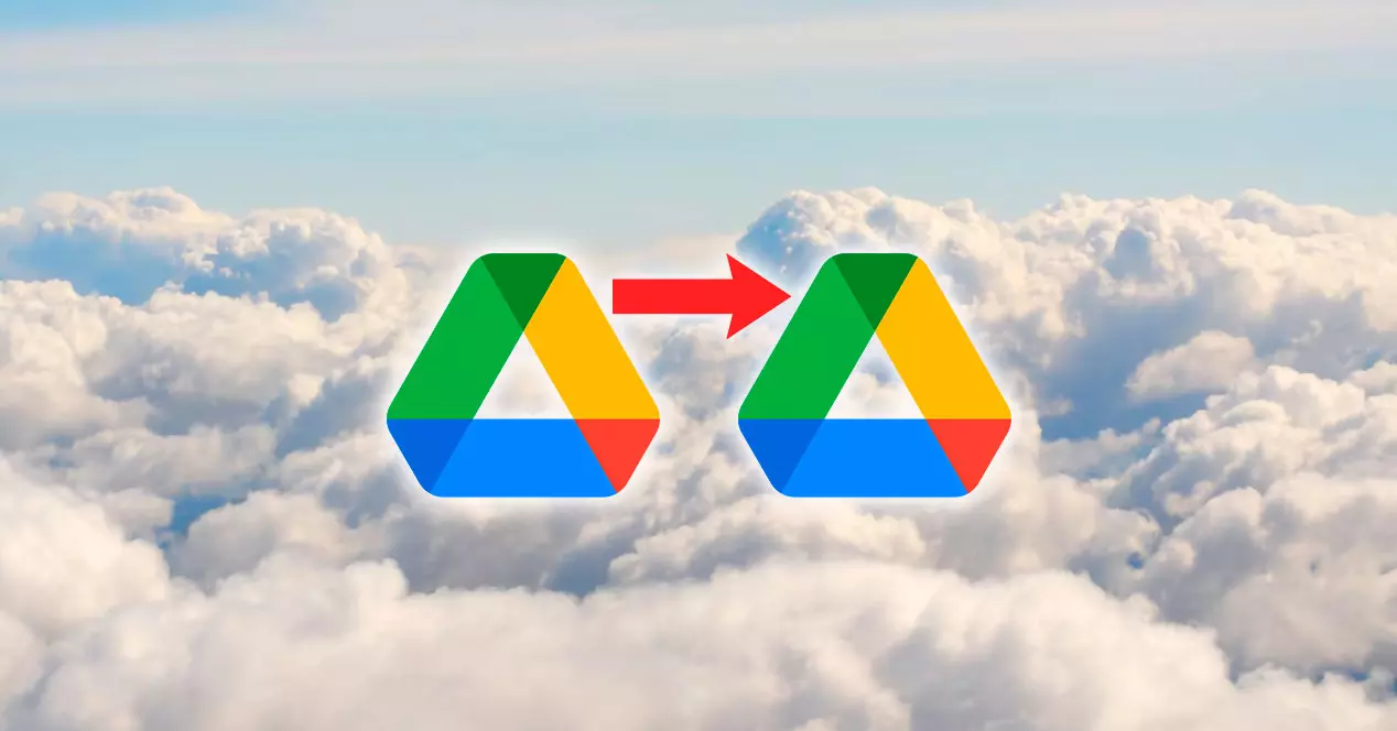 trasferire file da un account Google Drive a un altro