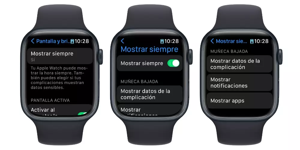 Activar Pantalla Apple Watch