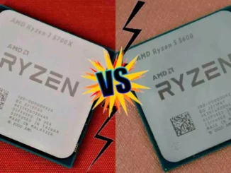 6 cores vs. 8 cores, AMD Ryzen 5600 and 5700X head to head