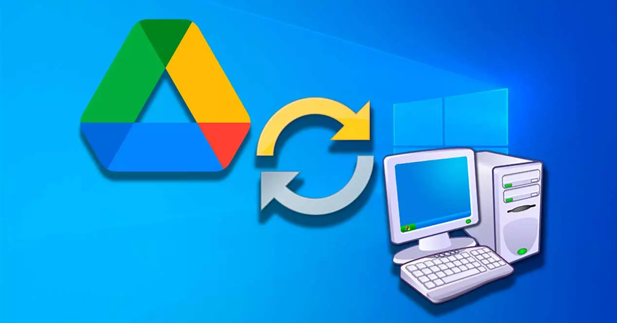 använd Google Drive på Windows för att synkronisera filer och mappar