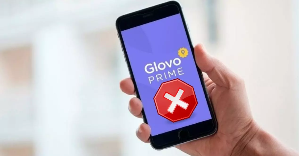 วิธียกเลิก Glovo Prime บนมือถือ