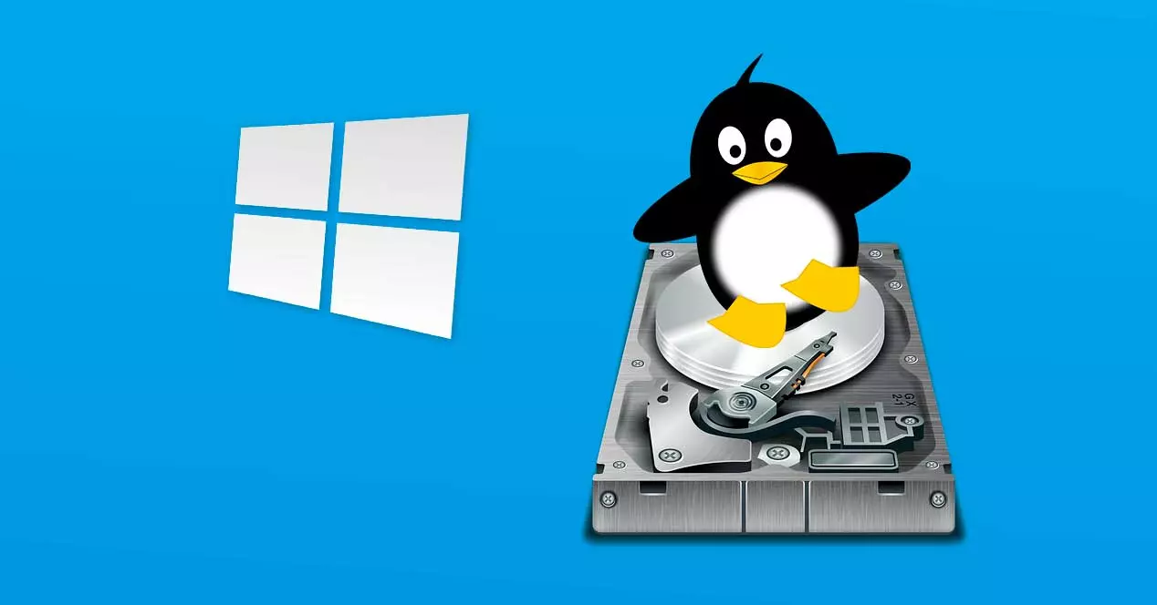 Как получить доступ к дискам Linux из Windows