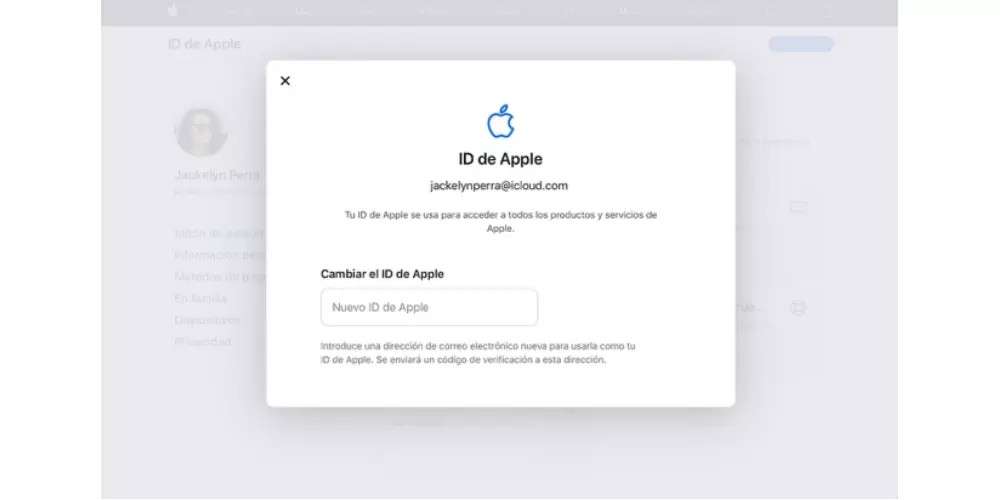 apple id justeres