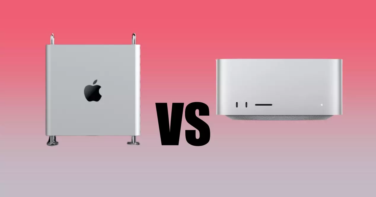 Comparação Mac Studio vs Mac Pro