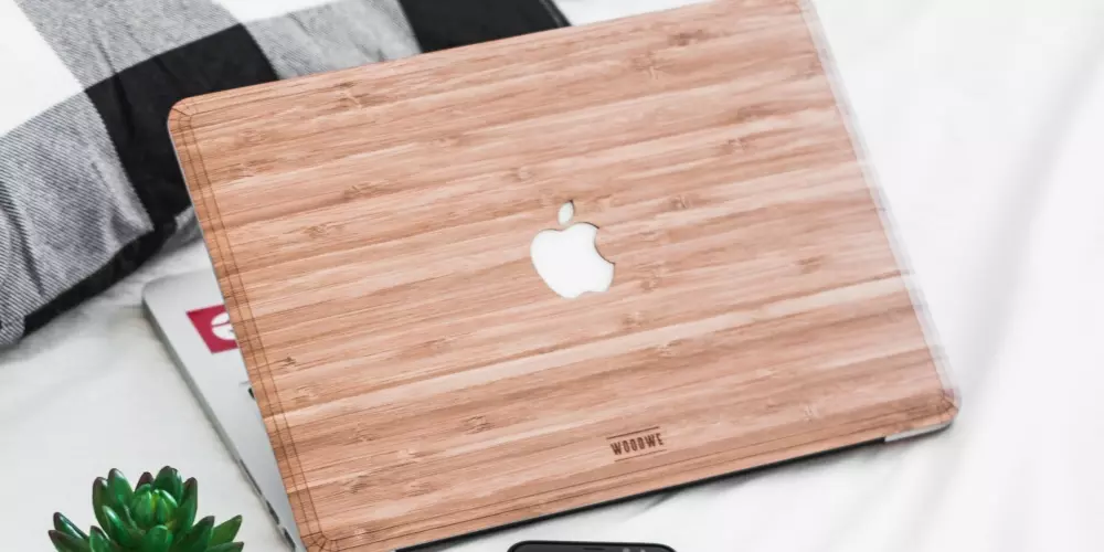 What best protects a MacBook from bumps and falls