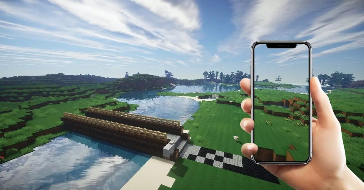 Minecraft bakgrunnsbilder til mobilen din