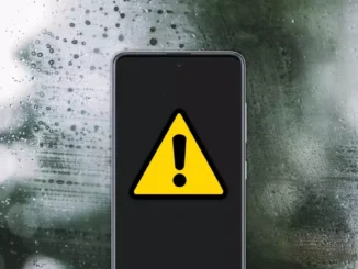 Be careful with humidity: it destroys your mobile