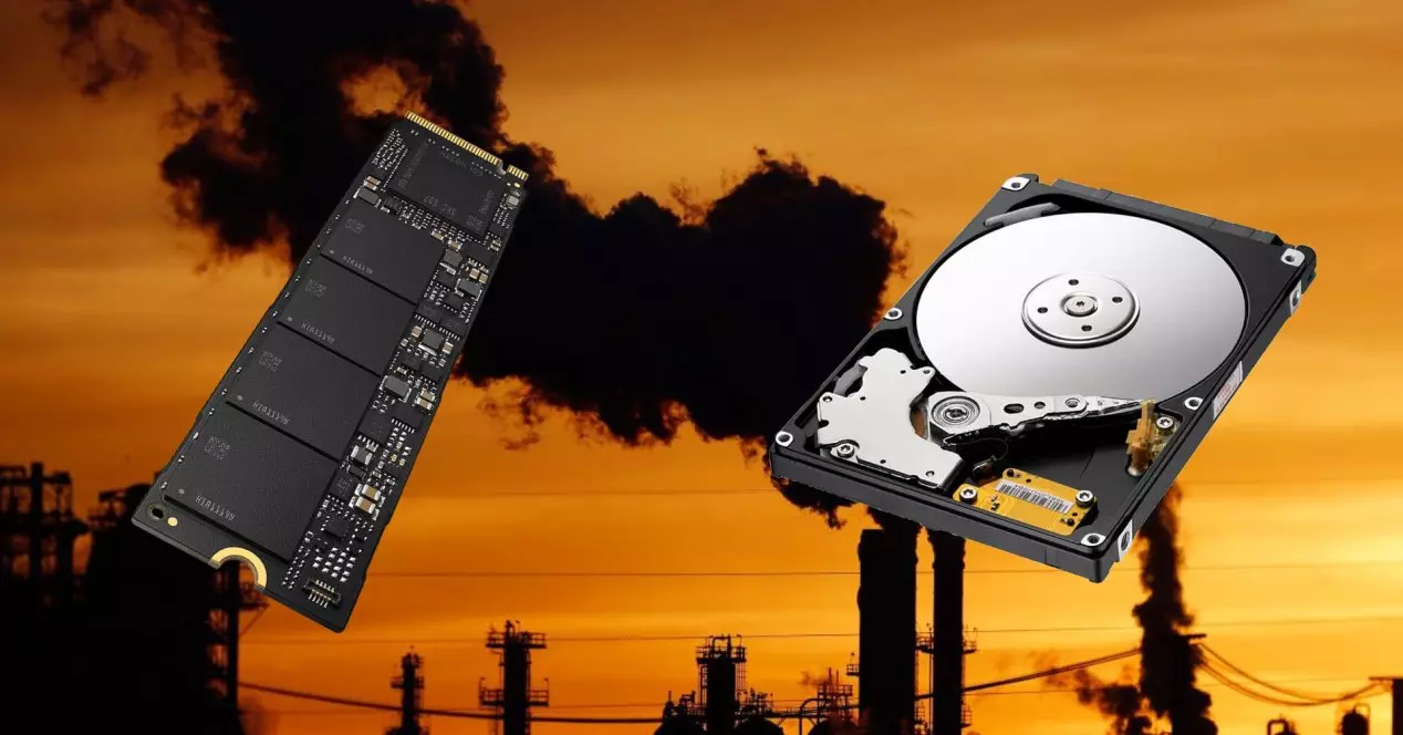 SSDs pollute TWICE as hard drives