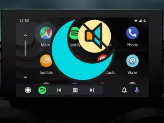 Activate do not disturb mode in Android Auto